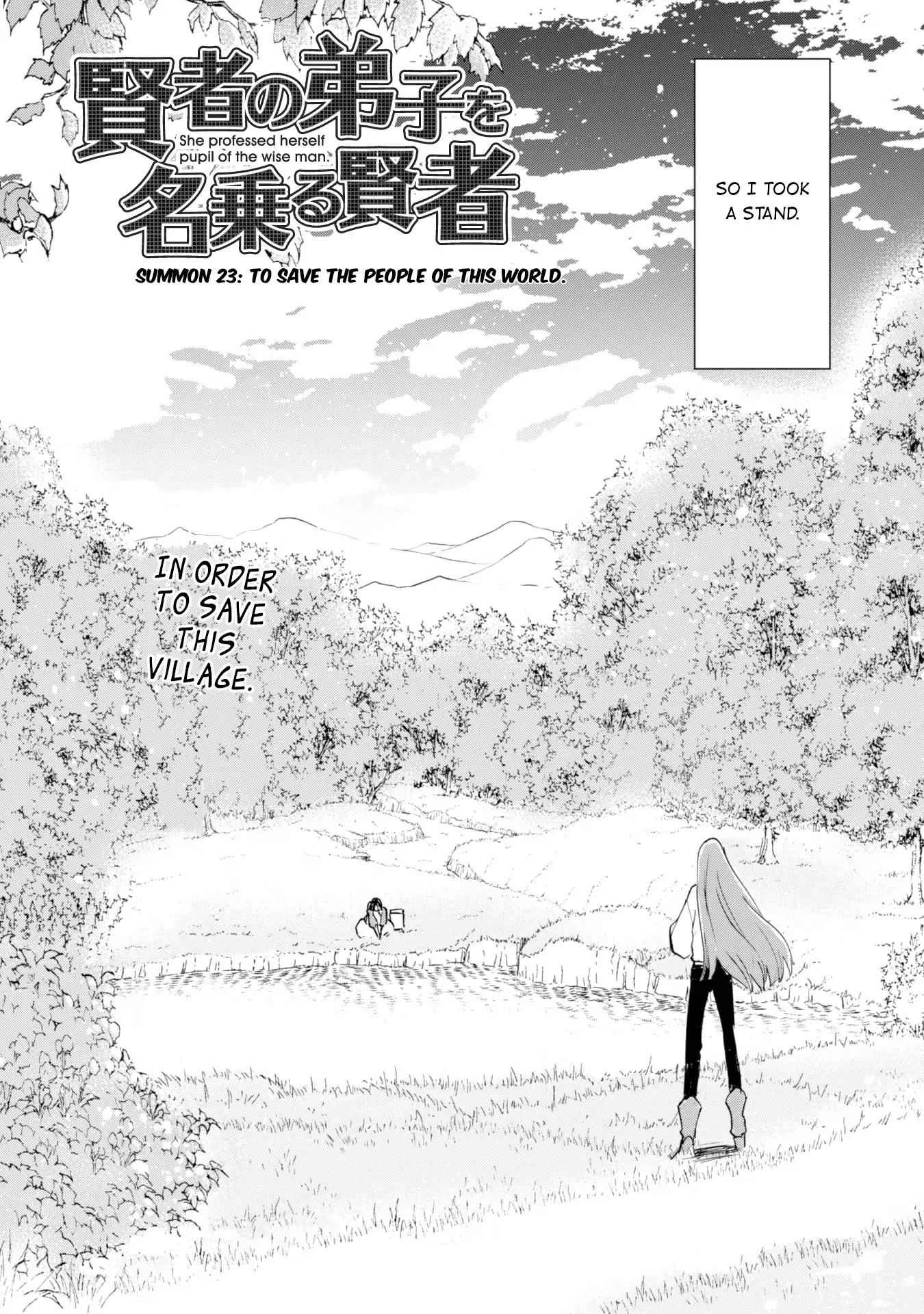 Kenja no Deshi wo Nanoru Kenja Chapter 23 3